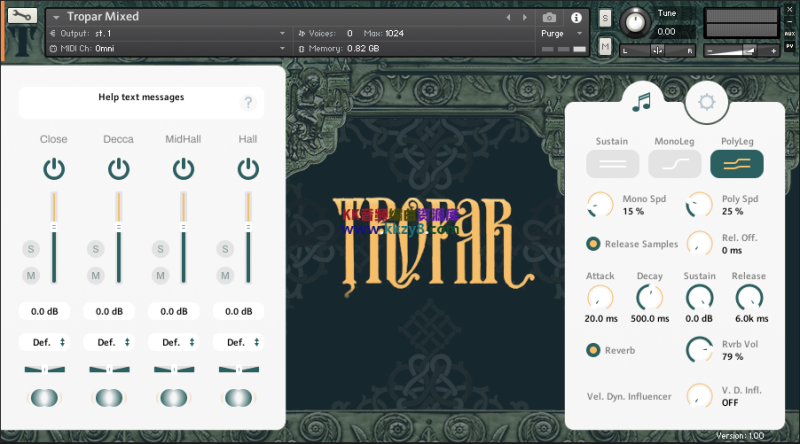 男声唱诗班人声音色库!Strezov Sampling TROPAR Remastered KONTAKT-KK音频资源网