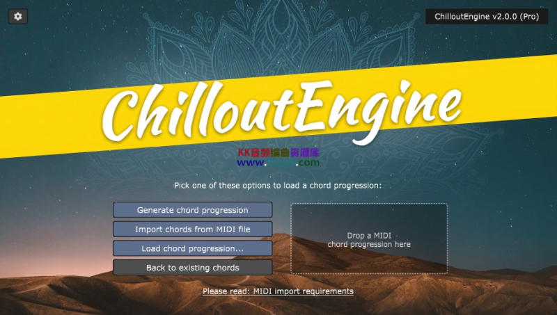 智能旋律生成插件!FeelYourSound Chillout EnginePro v2.0.0 WIN&MAC-KK音频资源网