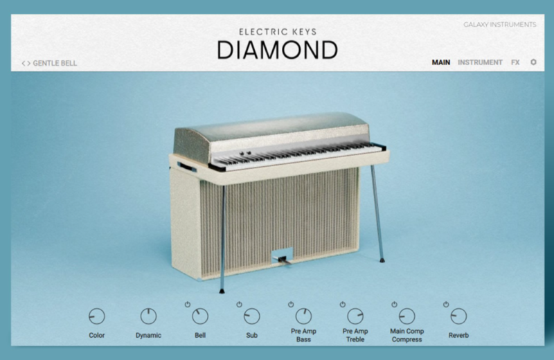 传奇电钢琴音色库!Native Instruments Electric Keys Diamond KONTAKT-KK音频资源网