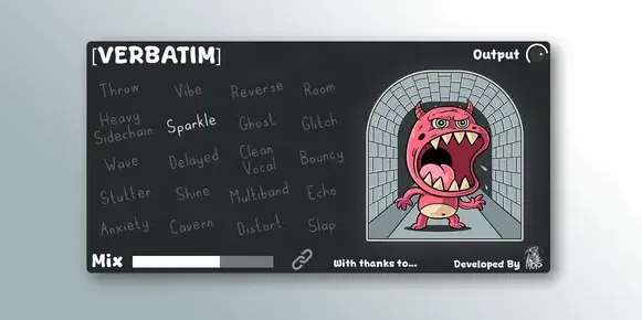 [一键式混响效果器]Mors Verbatim (Reverb Multi FX Plugin) v1.0.0-GTA [WiN, MacOSX]（105MB）-KK音频资源网