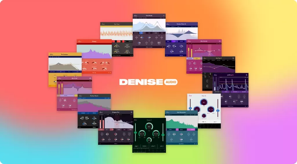 [一网打尽：20个新老简约音频处理插件包]Denise Audio Bundle 2025-2 [WiN, MacOSX]（338MB+483MB）-KK音频资源网