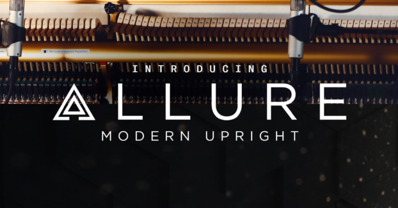 华丽的立式钢琴音源!Heavyocity ALLURE Modern Upright KONTAKT-KK音频资源网