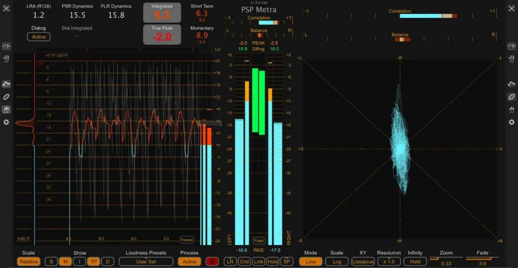 [高端实时分析和响度计量插件] PSPaudioware PSP Metra v1.1.0-R2R [WiN]（4.1MB）-KK音频资源网