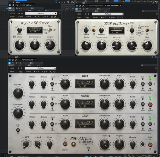 64BT插件提取——PSP oldTimer复古动态压缩+声场控制3件套-KK音频资源网
