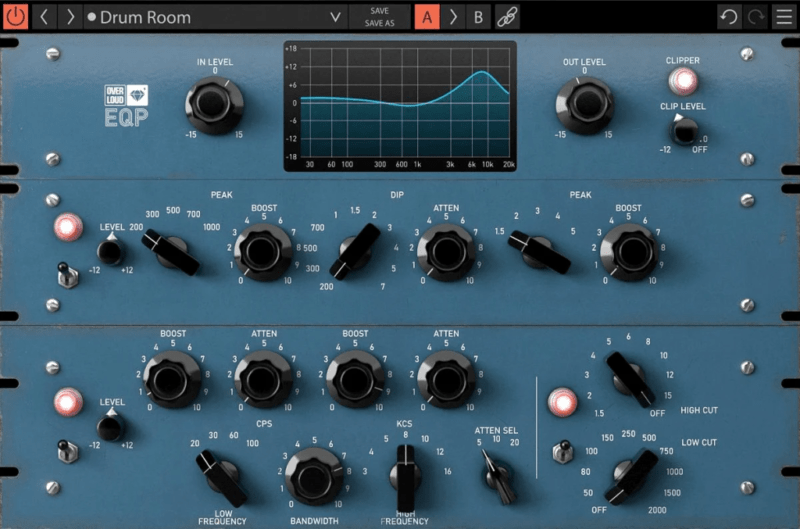 最真模拟均衡效果器！Overloud Gem EQP v1.0.3 WIN&MAC-KK音频资源网