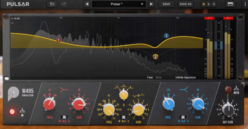 模拟Neumann W495均衡器！Pulsar Audio Pulsar W495 v1.0.6 WIN版-KK音频资源网