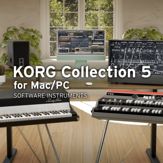 KORG键盘模拟合成器全套！KORG Collection 5 v5.0.5 WIN&MAC（附安装教程）-KK音频资源网