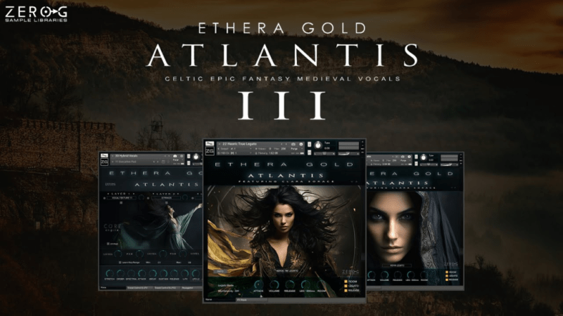 专业电影女声合唱音源！Zero-G Ethera Gold Atlantis 3 KONTAKT-KK音频资源网