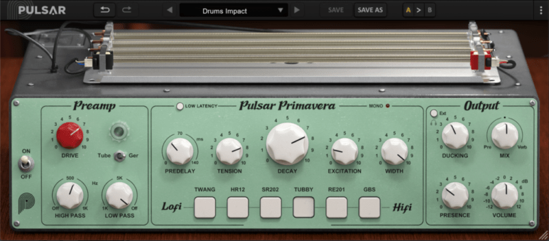 复古混响效果器！Pulsar Audio Pulsar Primavera v1.1.5 WIN&MAC-KK音频资源网