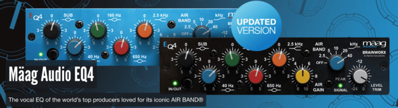 加入暗黑皮肤的高频激励均衡效果器!Plugin Alliance Maag EQ4 v.1.16.1 WIN&MAC U2B(附安装教程)-KK音频资源网