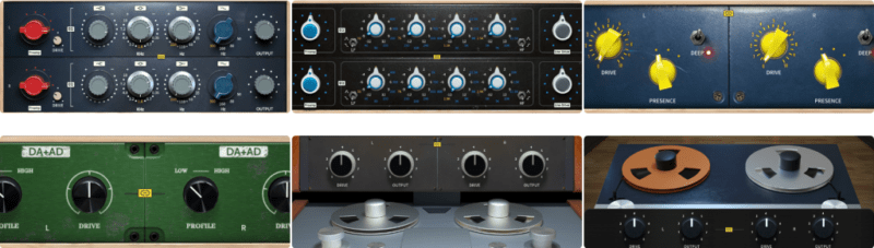三体AI硬件模拟效果器系列Deep Vintage 六件套WIN版-KK音频资源网