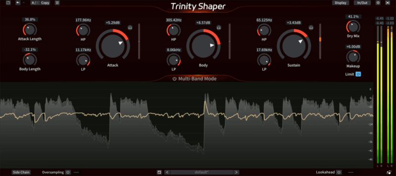 插件联盟系列多频段瞬态塑形插件!Plugin Alliance TBTECH Trinity Shaper 1.0.0 WIN&MAC-KK音频资源网