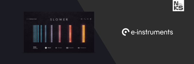 半速磁带lofi综合音源!e-instruments Slower KONTAKT-KK音频资源网