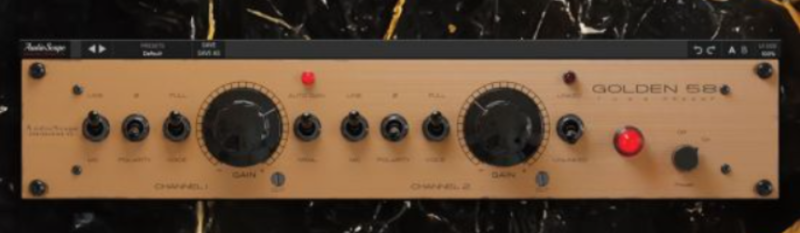 Kiive Audio系列-58管前置放大器插件Audioscape Golden 58 v1.1.0WIN-KK音频资源网