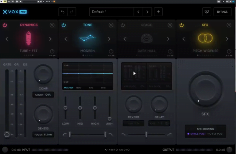 最新零延迟智能混音效果器！Nuro Audio Xrack Pro v1.0.2 WIN&MAC（新增WIN版）-KK音频资源网