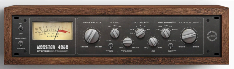 多功能神经总线压缩效果器插件Aurora DSP – Monster 4000 v1.0.2WIN-KK音频资源网