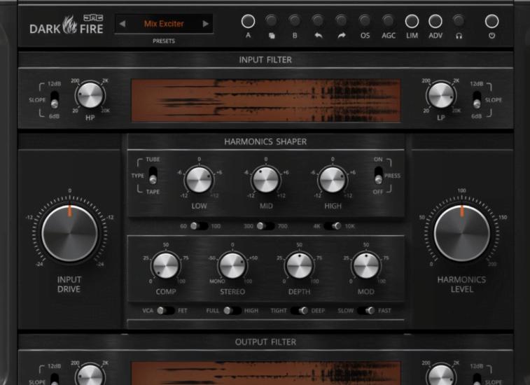 [谐波饱和器插件]JMGSound DarkFire v2.0 [WiN]（13.9MB）-KK音频资源网