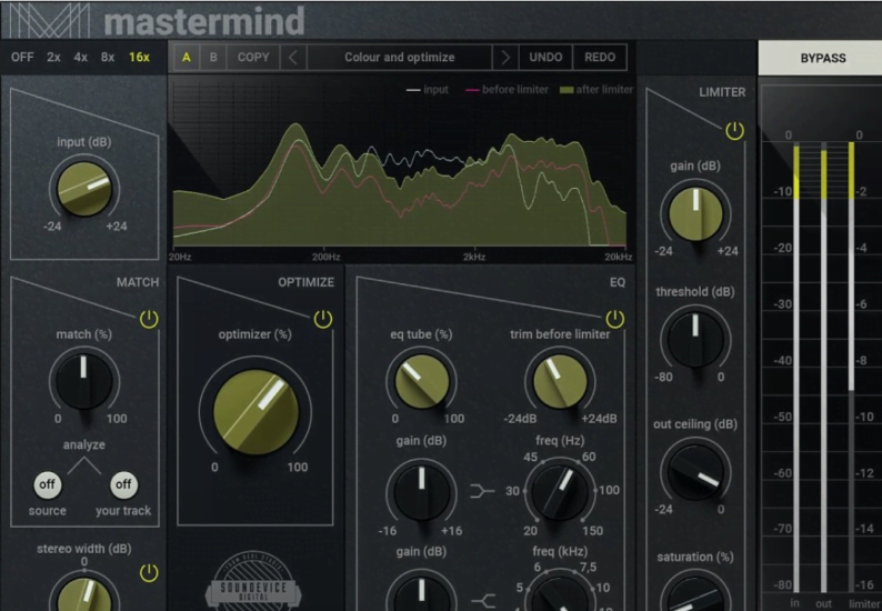 [智能快速母带制作工具]Soundevice Digital Mastermind v2.0 [WiN]（8.4MB）-KK音频资源网