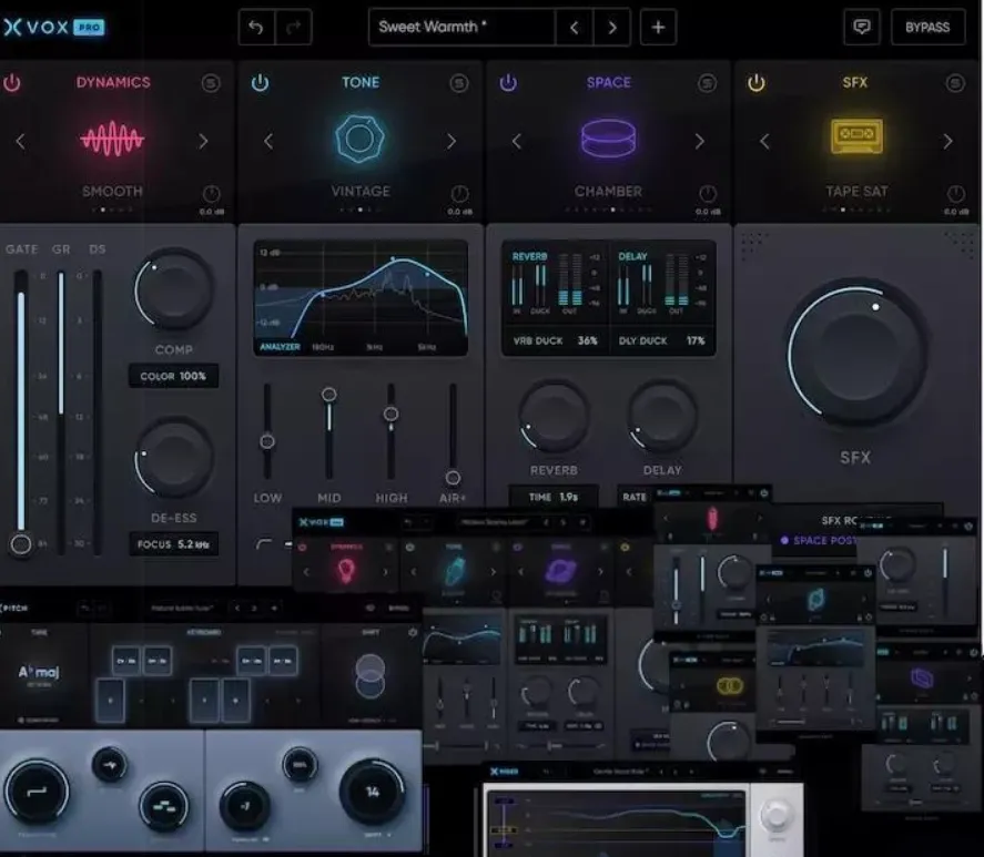 [终极人声混音套件] Nuro Audio Complete Effects Bundle 2025.5.16 [WiN+MAC]（275MB+292MB）-KK音频资源网