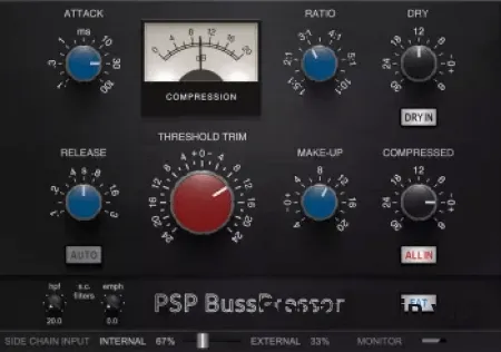 [压缩器]PSPaudioware PSP BussPressor v2.0 [WiN]（27MB）-KK音频资源网
