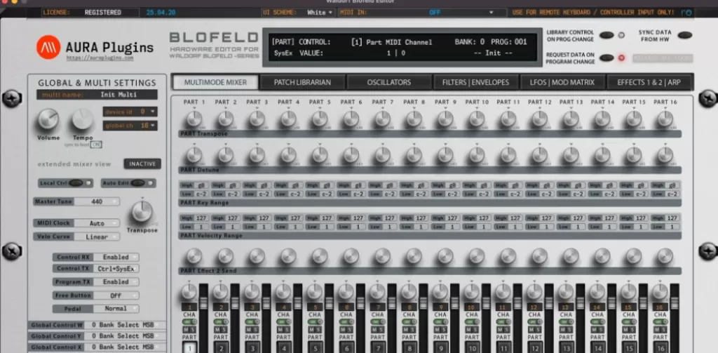 [Waldorf Blofeld 合成器同步编辑器插件]Aura Plugins Waldorf Blofeld Editor v25.4.26 [WiN]（46MB）-KK音频资源网