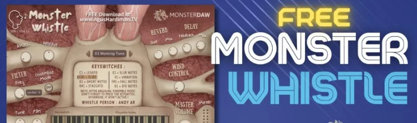 [自动化怪物口哨插件]Agus Hardiman Monster Whistle v1.2024.12 [WiN, MacOSX]（44MB）-KK音频资源网