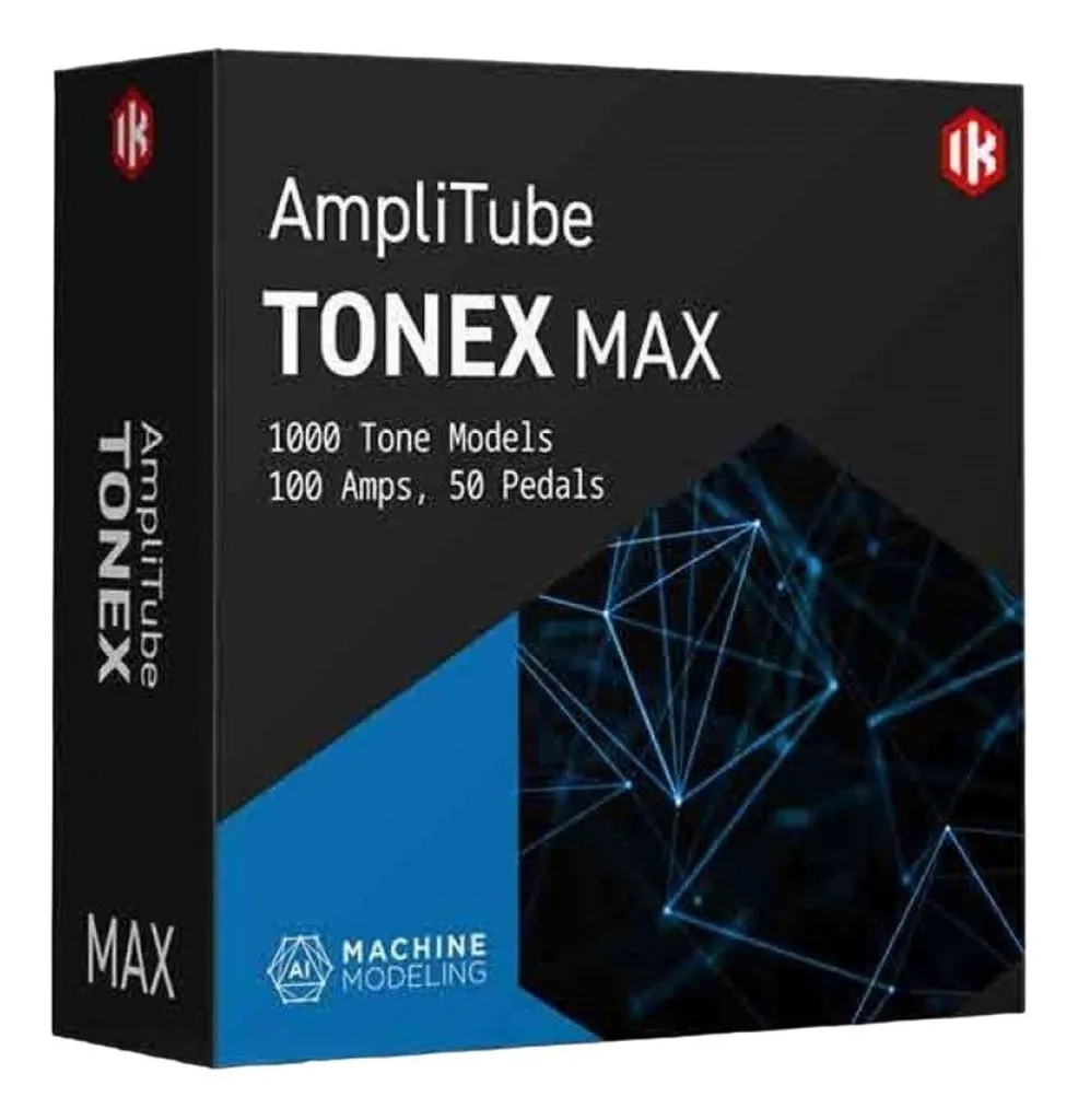 [AI机器建模插件]IK Multimedia ToneX MAX 1.9.2 [WiN]（1.96GB）-KK音频资源网