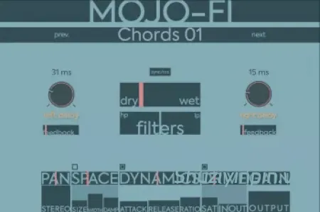 [多效延迟插件]Red Sounds Mojo Fi [WiN, MacOSX]（35MB）-KK音频资源网