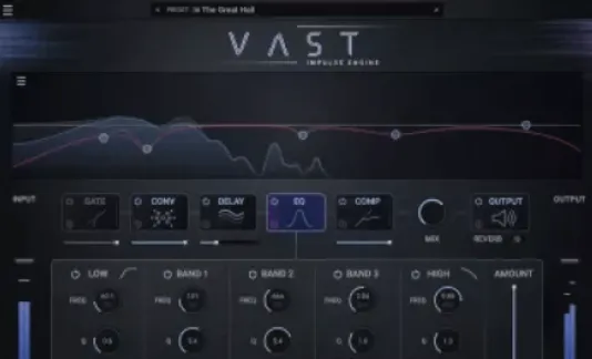 [创意卷积混响插件]Heavyocity VAST Impulse Engine v1.0.1 [WiN, MacOSX]（242.1MB+325MB）-KK音频资源网
