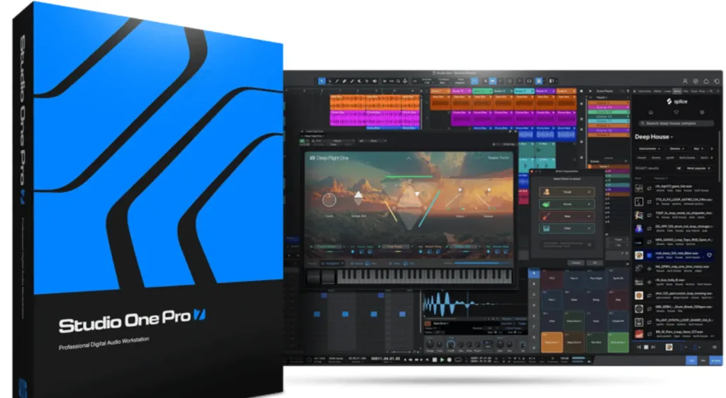 [更新：简体中文正式版]PreSonus Studio One 7 v7.2.0+音频分离+安装教程 [WiN]（265.2MB+1.48GB）-KK音频资源网