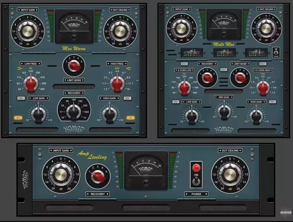 [模拟母带混音工具]Nomad Factory Analog Mastering Tools v2.0.0 [WiN/MAC]（40.99MB+40.9+353mMB）-KK音频资源网