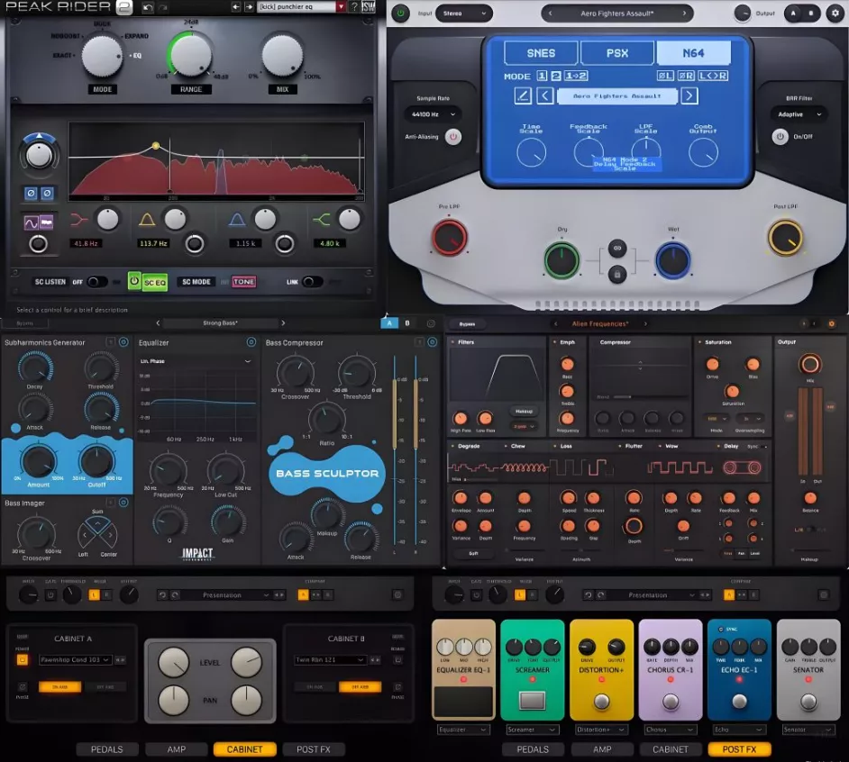 [多功能多效果插件套装]Impact Soundworks Bundle 2025.7.17 [WiN/MAC]（250.89MB）-KK音频资源网