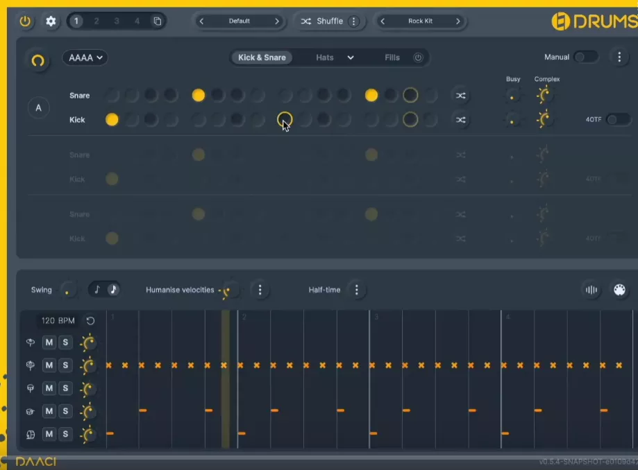 [AI 鼓手插件]DAACI Natural Drums v1.1.2 Patched Incl. Keygen-MOCHA [WiN]（118.9MB）-KK音频资源网
