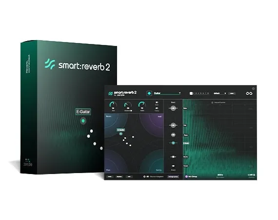 [AI智能混响插件]Sonible Smartreverb 2 v1.0.1 [WiN, MacOSX]（33.9MB+179.9MB）-KK音频资源网