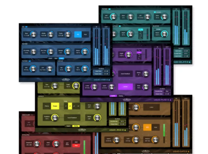 [Liquid 系列插件合集]Nomad Factory Liquid Bundle III v3.0.0-TeamCubeadooby [WiN/MAC]-KK音频资源网