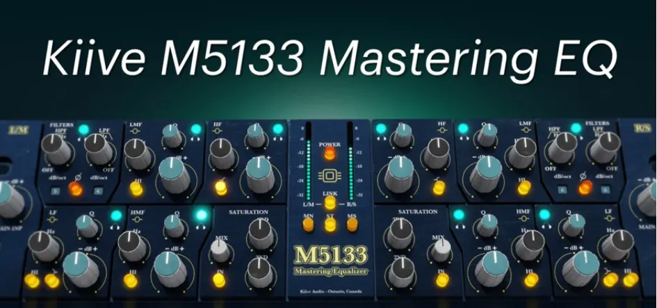 [母带处理均衡器插件]Kiive Audio M5133 v1.1.0 [WiN, MacOSX]（49MB+175MB）-KK音频资源网