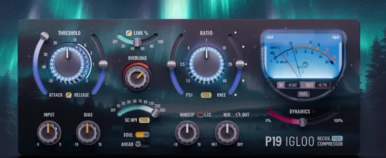 [动态雕塑压缩器]Pulsar Modular P19 Igloo v1.0.0 [WiN, MacOSX]（39.3MB+213.5MB）-KK音频资源网