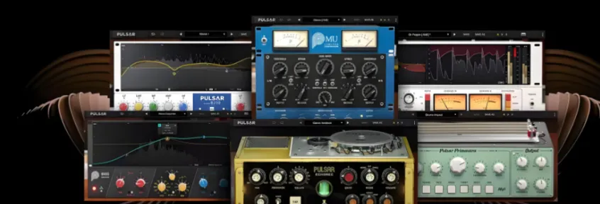 [9个高品质模拟仿真插件合集] Pulsar Audio Bundle 6.25 -X [WiN]（397MB）-KK音频资源网