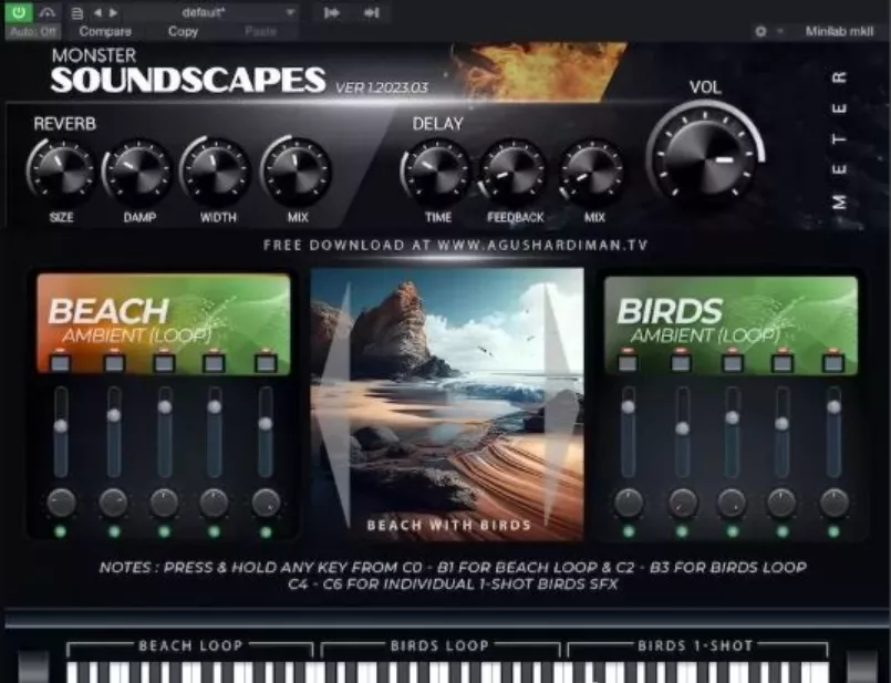 [多声部环境和SFX音效插件]Agus Hardiman Monster Soundscapes v1.2023.03 x64 VST VST3 AU [WiN, MacOSX]（1.23GB)-KK音频资源网