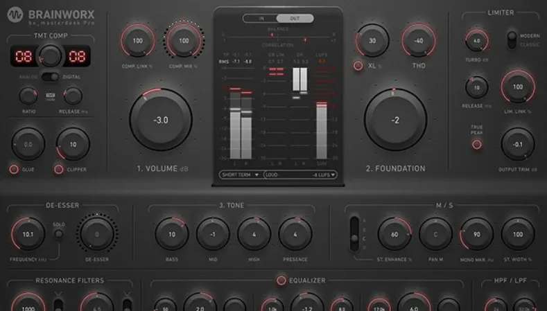 [一体化母带处理工具合集]Plugin Alliance bx_masterdesk Bundle 2025.6-TCD [WiN/MAC]（38MB）-KK音频资源网