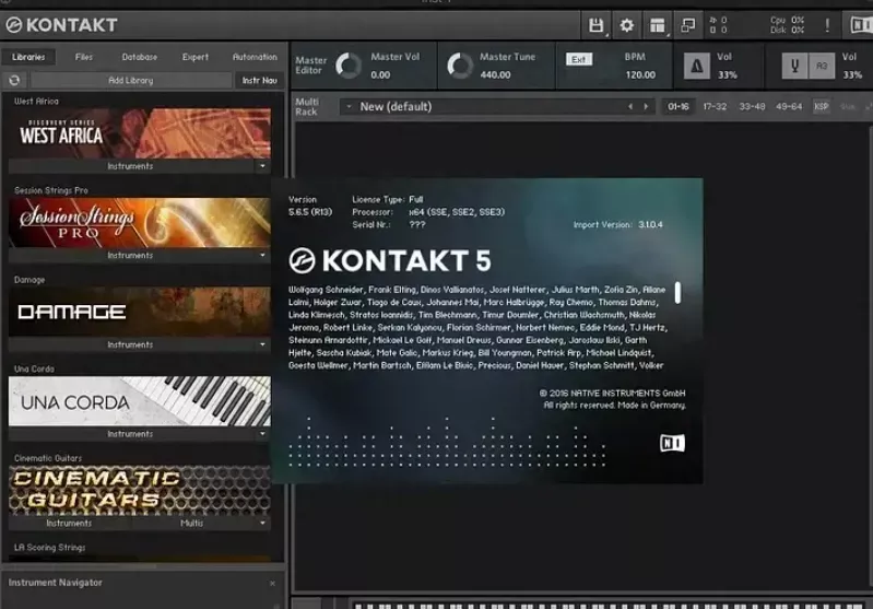 康泰克Kontakt 8/7新版及老版卸载的方法 [WiN, MacOSX]-KK音频资源网