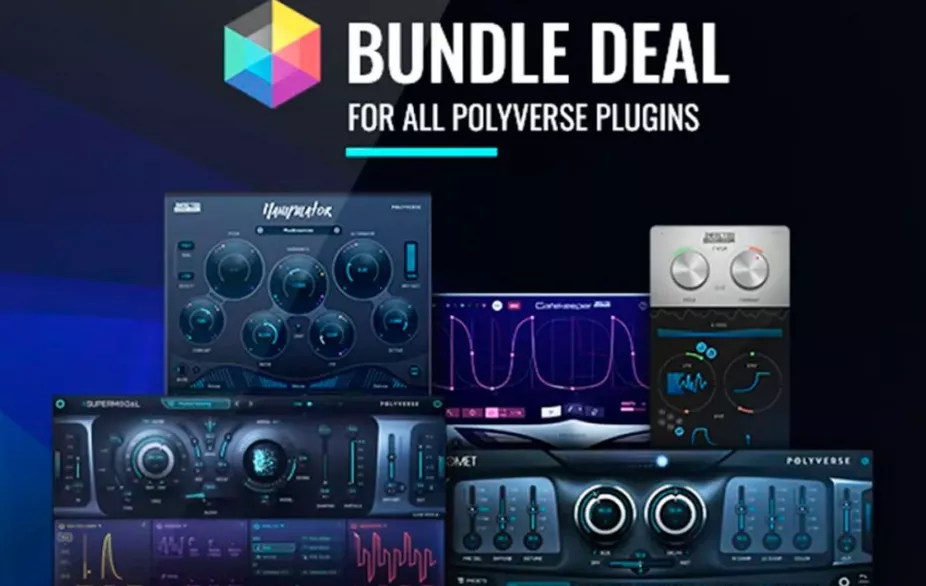 [音频创作尖端工具合集] Polyverse Music Bundle Deal 2025.7-V.R [WiN, MacOSX]（49MB+480.59MB）-KK音频资源网