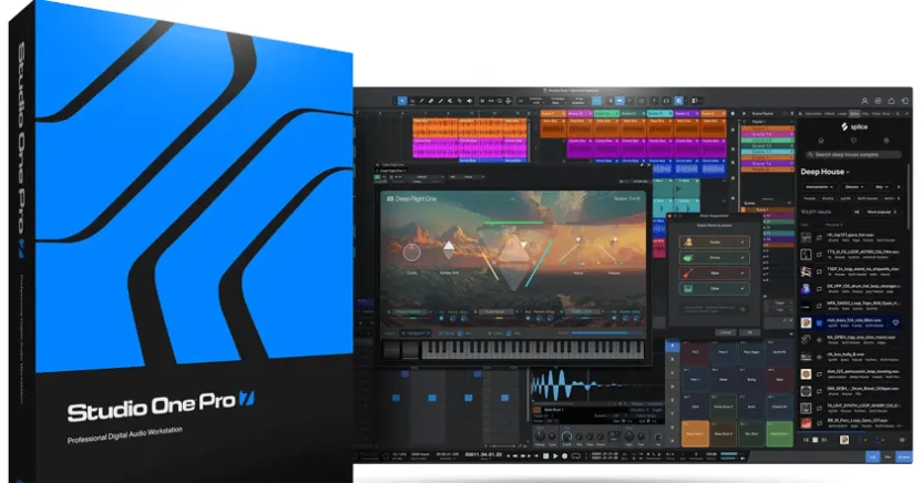 [更新：简体中文正式版]PreSonus Studio One 7 v7.2.1+音频分离+安装教程 [WiN]（265.7MB+1.48GB）-KK音频资源网