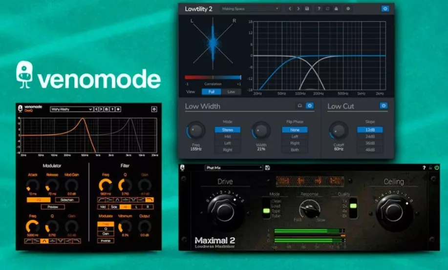 [6个创意插件全集]Venomode Bundle 2025-07 [WiN]（70.5MB）-KK音频资源网
