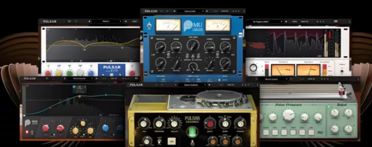 [9个高品质模拟仿真插件合集] Pulsar Audio Bundle v2025.07-R2R [WiN]（506.92MB）-KK音频资源网