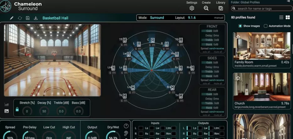 [变色龙环绕声混响插件] Accentize Chameleon Surround v1.1.3-R2R [WiN]（15.7MB）-KK音频资源网