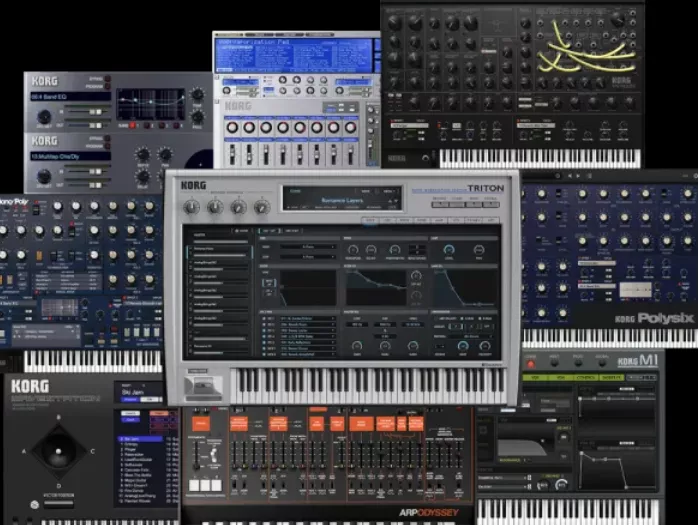 [19个虚拟键盘合成乐器合集]KORG Plugins Collection v2025.08-R2R [WiN, MacOSX]（8GB+）-KK音频资源网