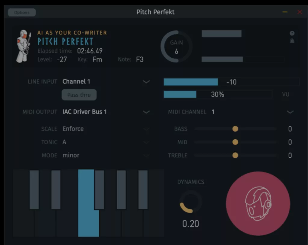 [AI语音转MiDi插件] Algoriffix Pitch Perfekt (Voice-To-MiDi Using AI) v1.5.0 x64 x86 VST3 AU AAX STANDALONE [WiN, MacOSX]（21MB+33MB)-KK音频资源网