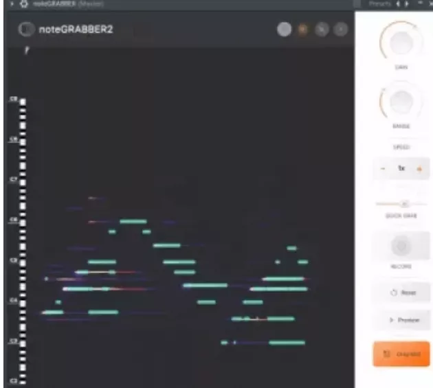 [采样节拍MIDI转换器] Navie D noteGRABBER 2 v2.0.0-MOCHA [WiN]（7.4MB）-KK音频资源网
