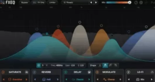 [创意效果插件]iZotope FXEQ v1.0.0.442 [WiN, MacOSX]（66MB+）-KK音频资源网